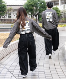 PairPair | レトロガールロンT(ユニセックス)(Tシャツ/カットソー)