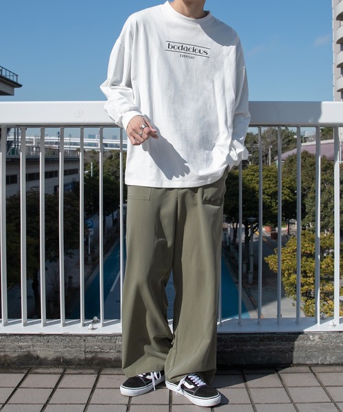 PairPair(ペアペア)の「レトロガールロンT(ユニセックス)(Tシャツ/カットソー・レディース・オフホワイト/ホワイト系その他/ブラック系その他/スミクロ・FREE)」の16枚目の写真