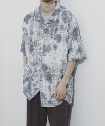 SENSE OF PLACE by URBAN RESEARCH | タイダイバンダナシャツ(5分袖)(シャツ/ブラウス)