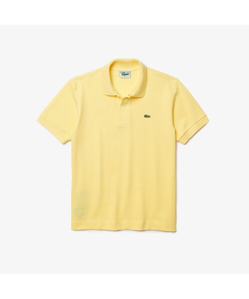 LACOSTE（ラコステ）の「オーガニックコットンポロシャツ（ポロシャツ・メンズ・ホワイト/グリーン/ネイビー/レッド/ライトピンク/ダークグリーン/イエロー・2/3/4/5）」の5枚目の写真