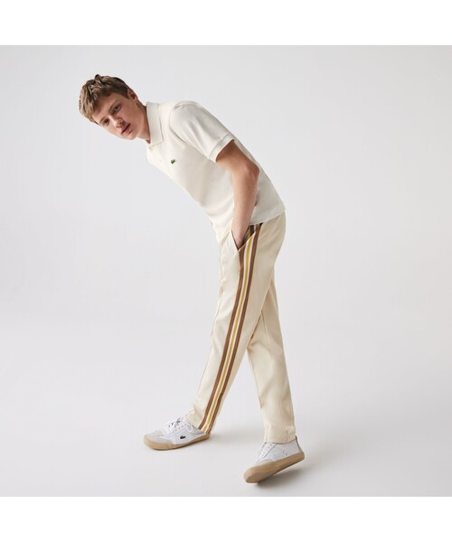 LACOSTE（ラコステ）の「オーガニックコットンポロシャツ（ポロシャツ・メンズ・ホワイト/グリーン/ネイビー/レッド/ライトピンク/ダークグリーン/イエロー・2/3/4/5）」の19枚目の写真