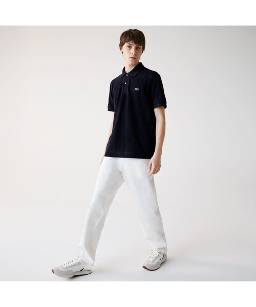 LACOSTE（ラコステ）の「オーガニックコットンポロシャツ（ポロシャツ・メンズ・ホワイト/グリーン/ネイビー/レッド/ライトピンク/ダークグリーン/イエロー・2/3/4/5）」の12枚目の写真
