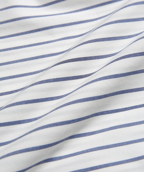 ADAM ET ROPE'（アダムエロペ）の「オーバーサイズ スキッパーシャツ（シャツ/ブラウス・メンズ・ホワイト系その他/ブルー系その他/ホワイト・M/L）」の12枚目の写真