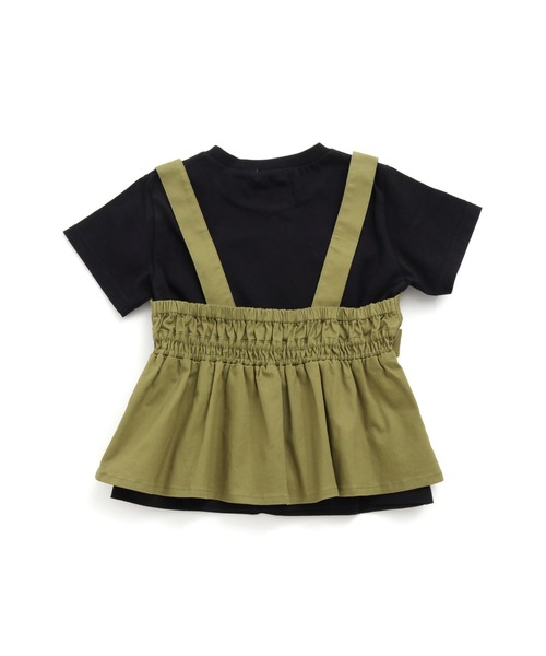 SISTER JENNI（SISTER JENNI）の「ベルト付ビスチェ＆Tシャツセット（Tシャツ/カットソー・キッズ・ベージュ/カーキ・130cm/140cm/150cm/160cm）」の12枚目の写真