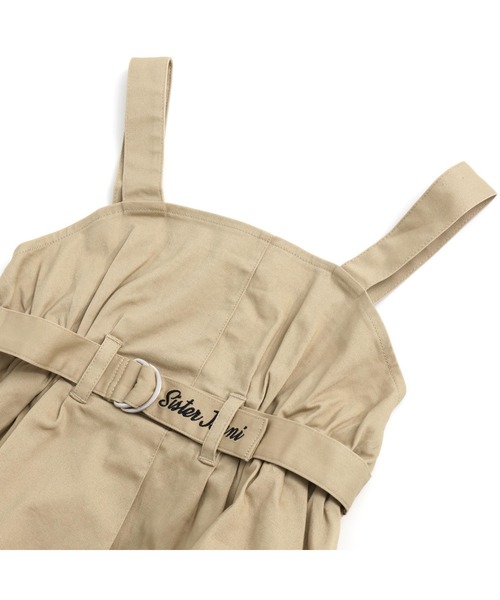 SISTER JENNI（SISTER JENNI）の「ベルト付ビスチェ＆Tシャツセット（Tシャツ/カットソー・キッズ・ベージュ/カーキ・130cm/140cm/150cm/160cm）」の15枚目の写真