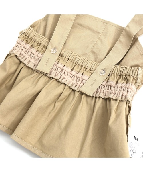 SISTER JENNI（SISTER JENNI）の「ベルト付ビスチェ＆Tシャツセット（Tシャツ/カットソー・キッズ・ベージュ/カーキ・130cm/140cm/150cm/160cm）」の18枚目の写真