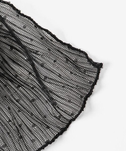 MAJESTIC LEGON(マジェスティックレゴン)の「ドットプリーツBigリボン(その他ヘアアクセサリー・レディース・ブラック/ベージュ/アイボリー・FREE)」の5枚目の写真