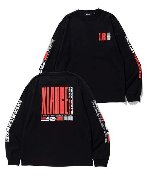 XLARGE（エクストララージ）の「L/S TEE 90S TYPOGRAPHY（Tシャツ