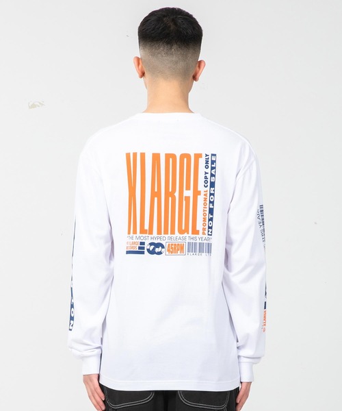XLARGE（エクストララージ）の「L/S TEE 90S TYPOGRAPHY（Tシャツ