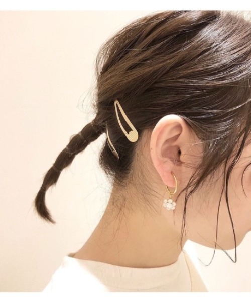 flower(フラワー)の「パールフラワーイヤリング(イヤリング・レディース・ゴールド・FREE)」の6枚目の写真