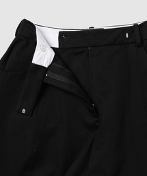 シモーネロシャ　Simone Rocha ベルテッド　ハイウウェストパンツ　黒 シモーネロシャ Simone Rocha ベルテッド ハイウウェストパンツ