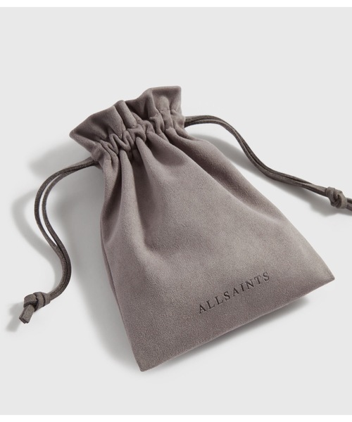 ALLSAINTS(オールセインツ)の「HEX STERLING SILVER HOOP | HEX スターリング シルバー フープ・ピアス(ピアス(片耳用)・メンズ・シルバー・ONE SIZE)」の5枚目の写真