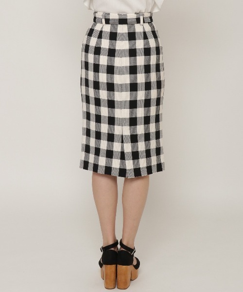 REDYAZEL（レディアゼル）の「オリジナルギンガムジップタイトスカート（スカート・レディース・パープル/レッド/オフホワイト・SMALL/MEDIUM）」の19枚目の写真