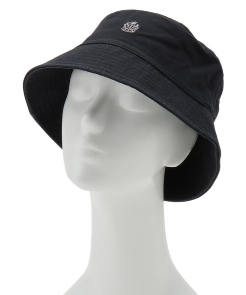 TAKEO KIKUCHI（タケオキクチ）の「◆クラシックワンポイント バケット ハット（ハット・メンズ・ホワイト/ブラック・00）」の5枚目の写真