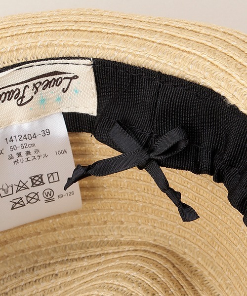 Love&Peace&Money（ラブアンドピースアンドマネー）の「washable中折れハット（ハット・キッズ・キャメル・54-56cm/50-52cm/52-54cm/48-50cm）」の8枚目の写真