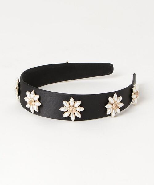 WC（ダブル シー）の「パールモチーフカチューシャ（カチューシャ・レディース・ブラック・FREE）」の2枚目の写真