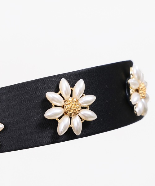 WC（ダブル シー）の「パールモチーフカチューシャ（カチューシャ・レディース・ブラック・FREE）」の3枚目の写真