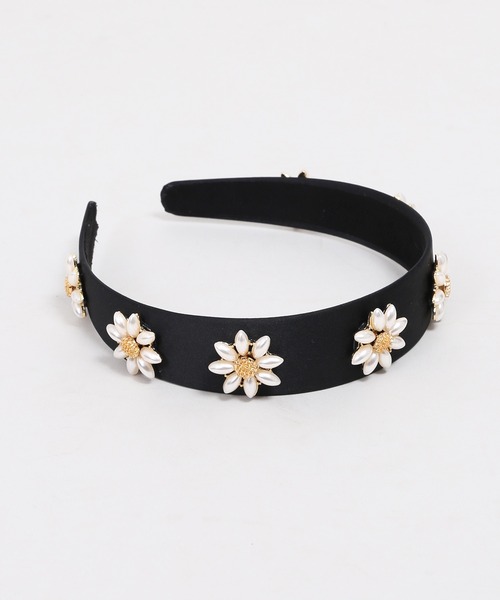 WC（ダブル シー）の「パールモチーフカチューシャ（カチューシャ・レディース・ブラック・FREE）」の4枚目の写真