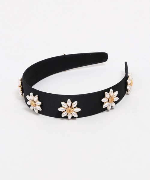 WC（ダブル シー）の「パールモチーフカチューシャ（カチューシャ・レディース・ブラック・FREE）」の5枚目の写真