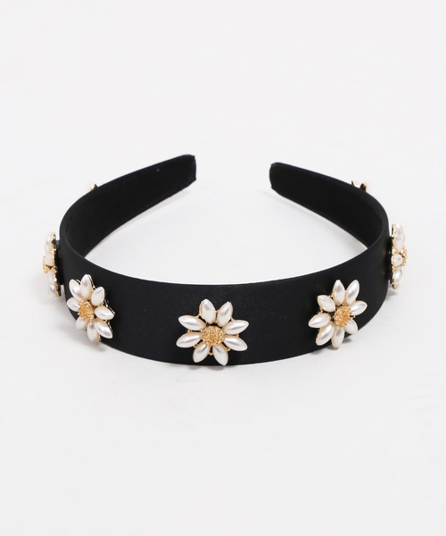 WC（ダブル シー）の「パールモチーフカチューシャ（カチューシャ・レディース・ブラック・FREE）」の6枚目の写真