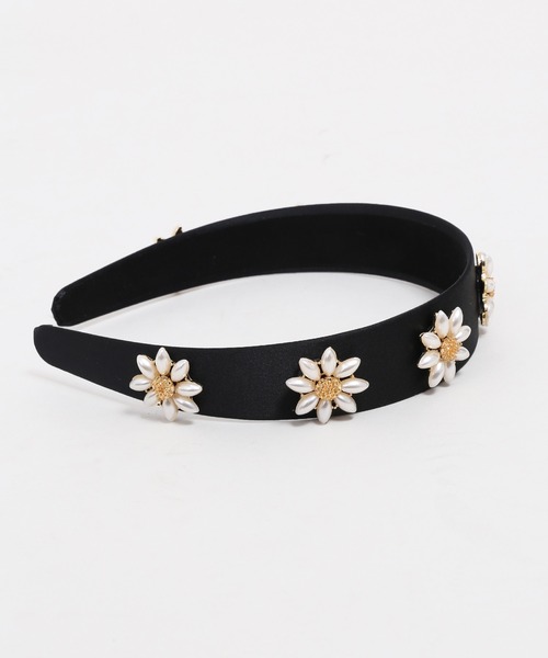 WC（ダブル シー）の「パールモチーフカチューシャ（カチューシャ・レディース・ブラック・FREE）」の7枚目の写真