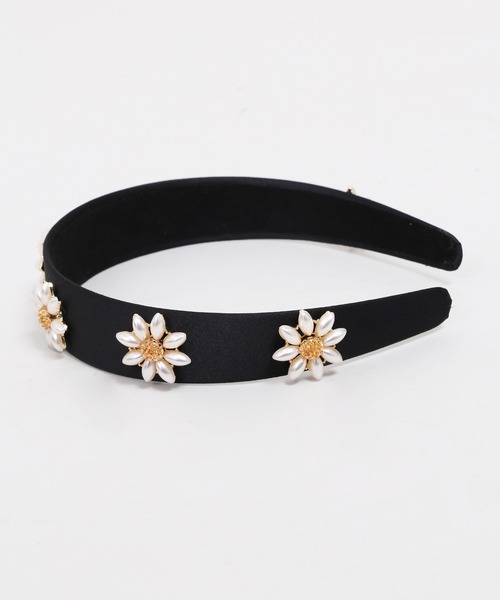 WC（ダブル シー）の「パールモチーフカチューシャ（カチューシャ・レディース・ブラック・FREE）」の8枚目の写真