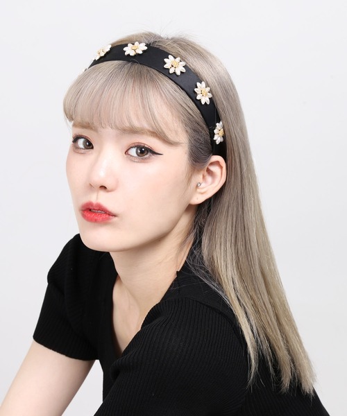 WC（ダブル シー）の「パールモチーフカチューシャ（カチューシャ・レディース・ブラック・FREE）」の10枚目の写真