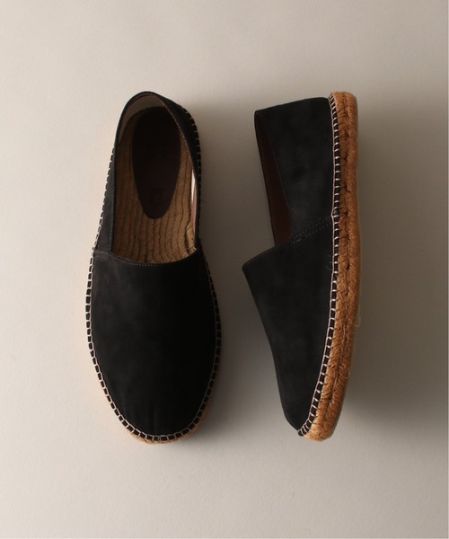 417 EDIFICE(フォーワンセブンエディフィス)の「【HERISSON / エリソン】 ネオスエードエスパドリーユ(サンダル・メンズ・ベージュ/ブラック/ネイビー・25cm/27cm/26cm/28cm)」の2枚目の写真