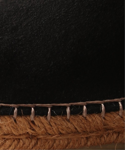 417 EDIFICE(フォーワンセブンエディフィス)の「【HERISSON / エリソン】 ネオスエードエスパドリーユ(サンダル・メンズ・ベージュ/ブラック/ネイビー・25cm/27cm/26cm/28cm)」の7枚目の写真