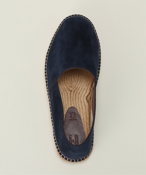 417 EDIFICE(フォーワンセブンエディフィス)の「【HERISSON / エリソン】 ネオスエードエスパドリーユ(サンダル・メンズ・ベージュ/ブラック/ネイビー・25cm/27cm/26cm/28cm)」の4枚目の写真