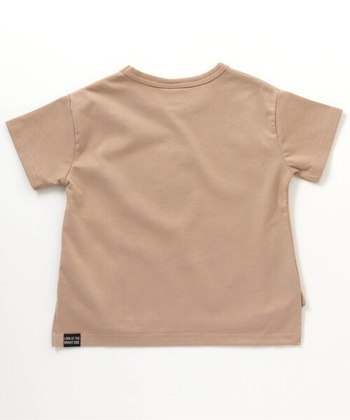 BREEZE（ブリーズ）の「【WEB限定】ロゴカラバリTシャツ（Tシャツ/カットソー・キッズ・ピンク/オフホワイト/サックスブルー/ブラック/イエロー/ブルー/オリーブ/グリーン/ベージュ/チャコール・150/120/90/130/100/110/140）」の11枚目の写真