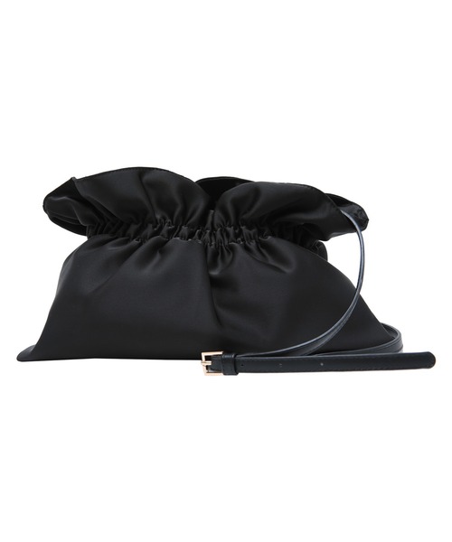 titivate（ティティベイト）の「ｷﾞｬｻﾞｰｻﾃﾝﾊﾞｯｸﾞ（クラッチバッグ・レディース・ブラック/ベージュ系その他/イエロー/サックスブルー・F）」の2枚目の写真