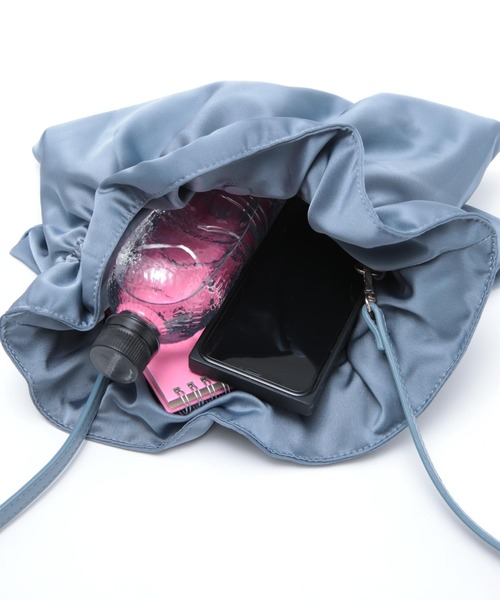 titivate（ティティベイト）の「ｷﾞｬｻﾞｰｻﾃﾝﾊﾞｯｸﾞ（クラッチバッグ・レディース・ブラック/ベージュ系その他/イエロー/サックスブルー・F）」の10枚目の写真