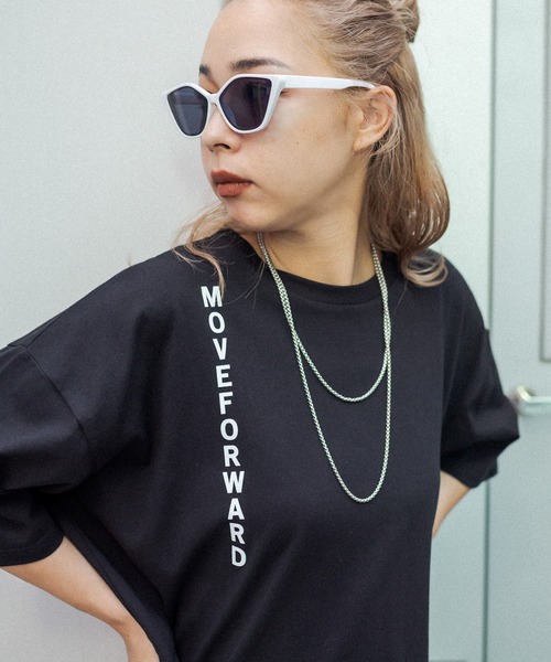 RASVOA（ラスボア）の「ダイヤフレームサングラス（サングラス・レディース・ブラック/ブラウン/オフホワイト・FREE）」の7枚目の写真