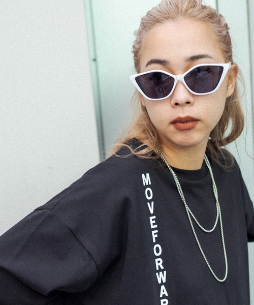 RASVOA（ラスボア）の「ダイヤフレームサングラス（サングラス・レディース・ブラック/ブラウン/オフホワイト・FREE）」の6枚目の写真