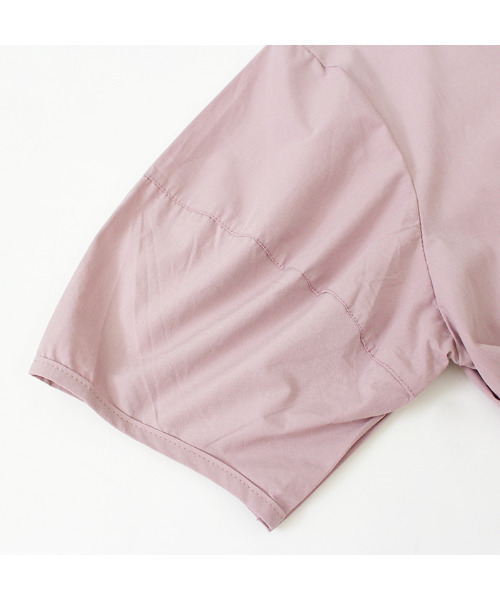 MODE ROBE（モードローブ）の「半袖フレアロングワンピース（ワンピース・レディース・ホワイト/ピンク・FREE）」の15枚目の写真