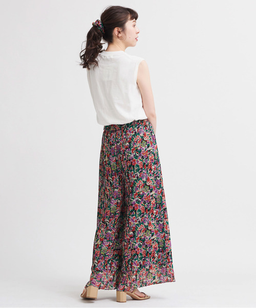 CHILD WOMAN（チャイルドウーマン）の「ICE COTTON クルーノースリプルオーバー（ニット/セーター・レディース・レッド/グリーン/ホワイト/ブラック/ダークブラウン/ピンク・FREE）」の18枚目の写真