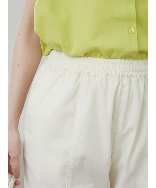 Green Parks(グリーンパークス)の「ホワイトストレートデニムパンツ*(その他パンツ・レディース・オフホワイト・FREE)」の5枚目の写真