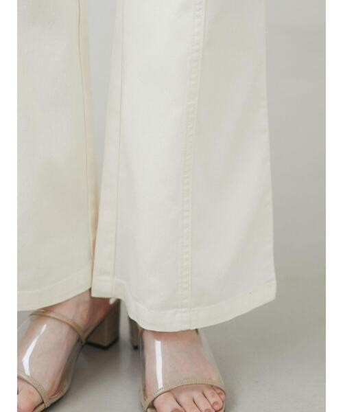 Green Parks(グリーンパークス)の「ホワイトストレートデニムパンツ*(その他パンツ・レディース・オフホワイト・FREE)」の13枚目の写真
