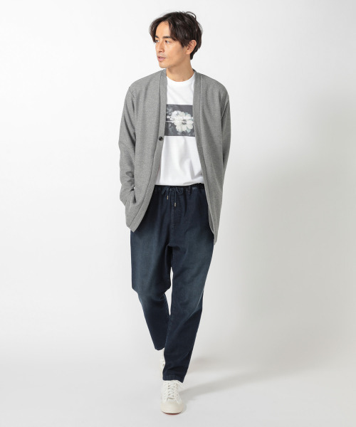 UNION STATION（ユニオンステーション）の「“Chilled Sunday” 【落ち着いた日曜日】【90oz】2WAYストレッチデニム（デニムパンツ・メンズ・ブルー・S/M/L）」の2枚目の写真