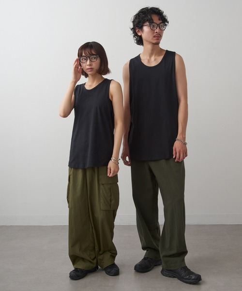 MAISON CLUB（メゾンクラブ）の「【MAISON CLUB】ヘビーウェイトタンクトップ プレミアムコットン100%  WILL（タンクトップ・メンズ・ホワイト/ブラック/ネイビー/グレー・XL/M/L/S/XS）」の19枚目の写真