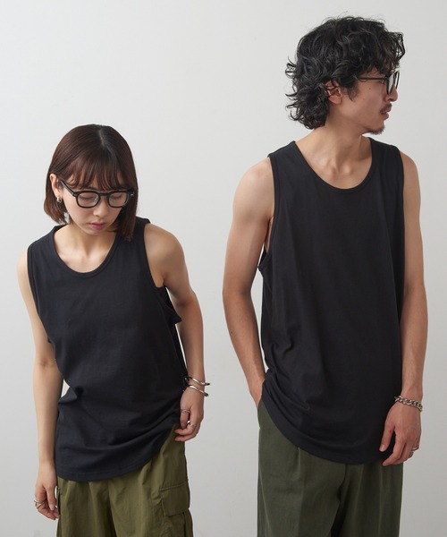 MAISON CLUB（メゾンクラブ）の「【MAISON CLUB】ヘビーウェイトタンクトップ プレミアムコットン100%  WILL（タンクトップ・メンズ・ホワイト/ブラック/ネイビー/グレー・XL/M/L/S/XS）」の18枚目の写真