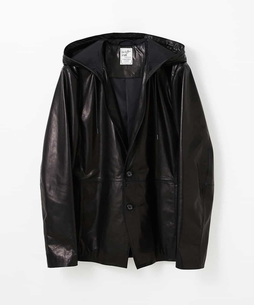 MICHEL KLEIN HOMME   （ミッシェルクランオム）の「レザーブルゾン（BABY GOAT NAKED）（ブルゾン・メンズ・ブラック・MEDIUM/LARGE/X-LARGE）」の13枚目の写真