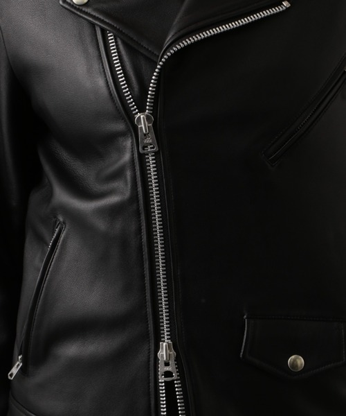 Retro Grade（レトログレード）の「【RETRO GRADE】ダブルライダース/ DOUBLE　RIDERS（ライダースジャケット・レディース・ブラック・SMALL/MEDIUM/LARGE/X-LARGE/X-SMALL）」の3枚目の写真