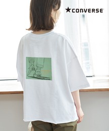 CONVERSE | 【CONVERSE】コンバース バックシューズプリントTシャツ(Tシャツ/カットソー)