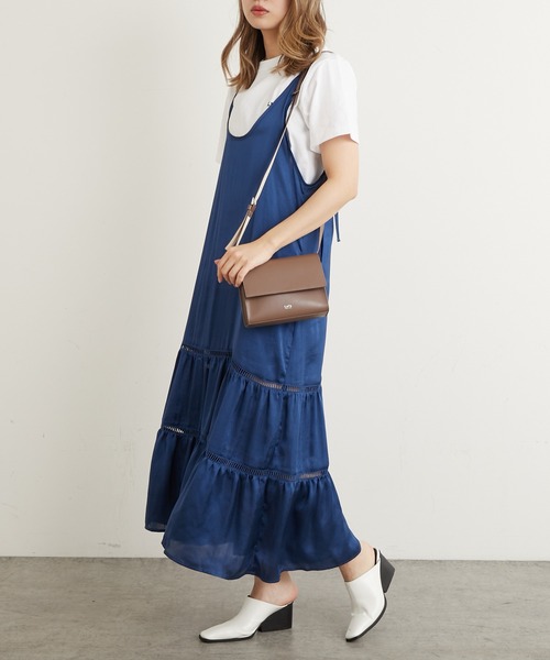 Lui's（ルイス）の「スプリットレザー フラップミニショルダーバッグ（ショルダーバッグ・メンズ・ブラック/グレイッシュベージュ/ホワイト/グリーン/グレー/ブラウン・FREE）」の19枚目の写真