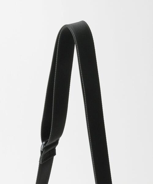 green label relaxing（グリーンレーベルリラクシング）の「＜green label relaxing＞ レザー FUNCTIONAL ショルダーバッグ（ショルダーバッグ・メンズ・ブラック/ダークブラウン・FREE）」の10枚目の写真