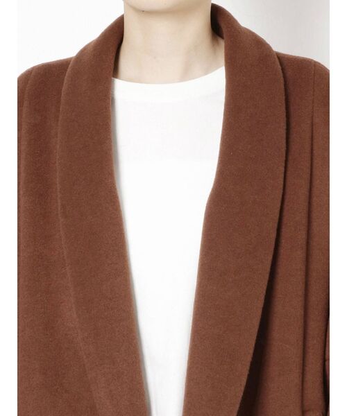 Ungrid（アングリッド）の「ミドル丈デザインコート（その他アウター・レディース・オレンジ/モカ・FREE）」の13枚目の写真