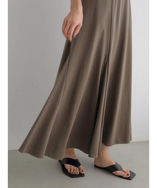 AMERICAN HOLIC（アメリカンホリック）の「切り替えカットフレアスカート（スカート・レディース・チャコールグレー/モカ・S/M/L）」の21枚目の写真