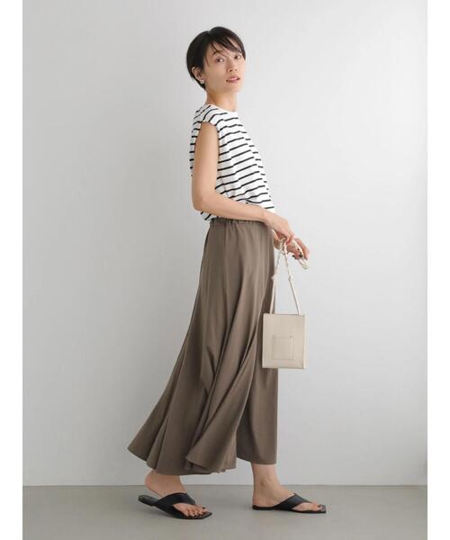 AMERICAN HOLIC（アメリカンホリック）の「切り替えカットフレアスカート（スカート・レディース・チャコールグレー/モカ・S/M/L）」の18枚目の写真